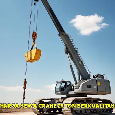 Analisis Harga Sewa Crane 25 Ton per Bulan di Pasaran